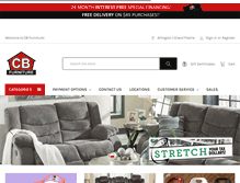 Tablet Screenshot of cbfurn.com
